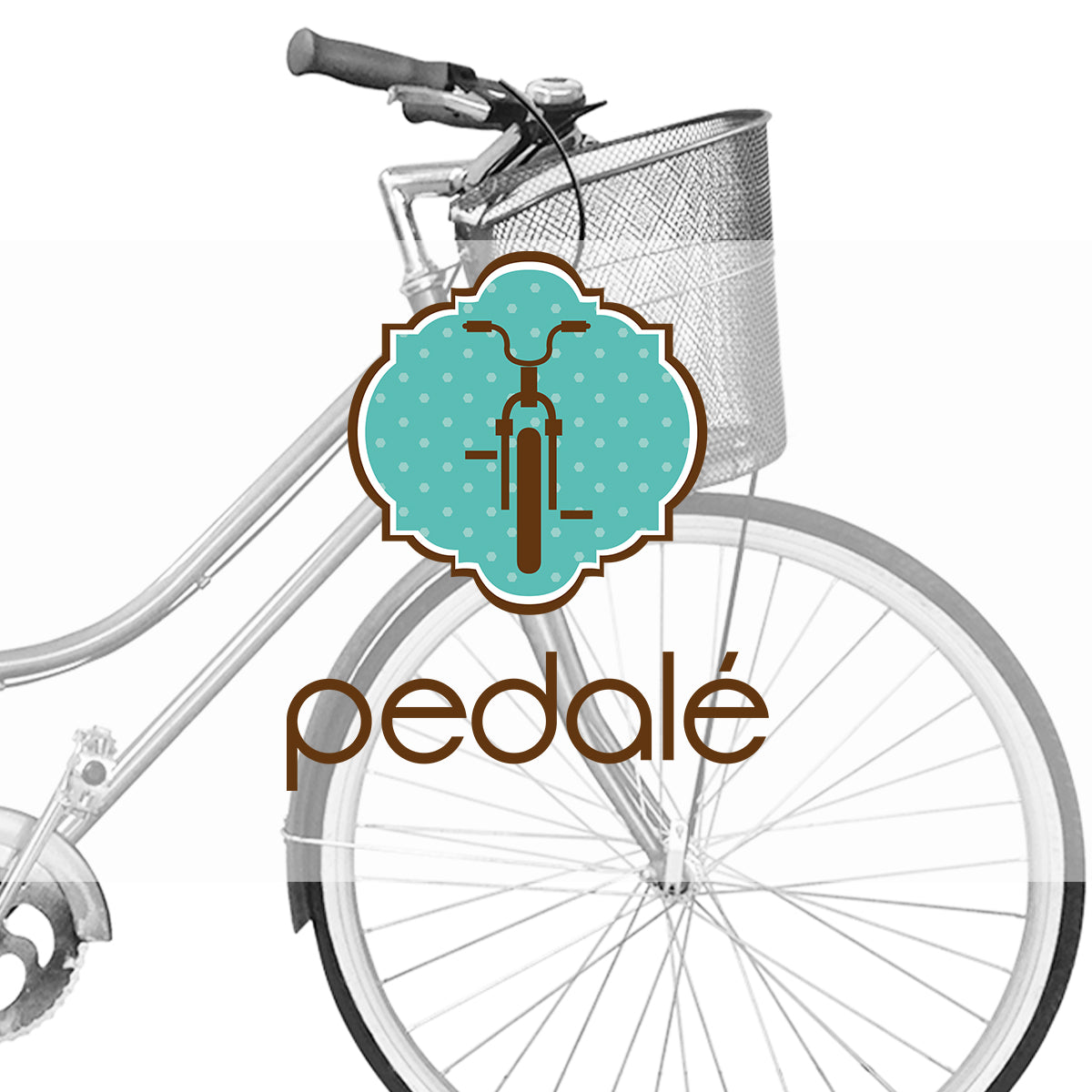 Bicicleta Rodado 26 Modelo Vintage Pedalé con Canasta para Mujer color verde