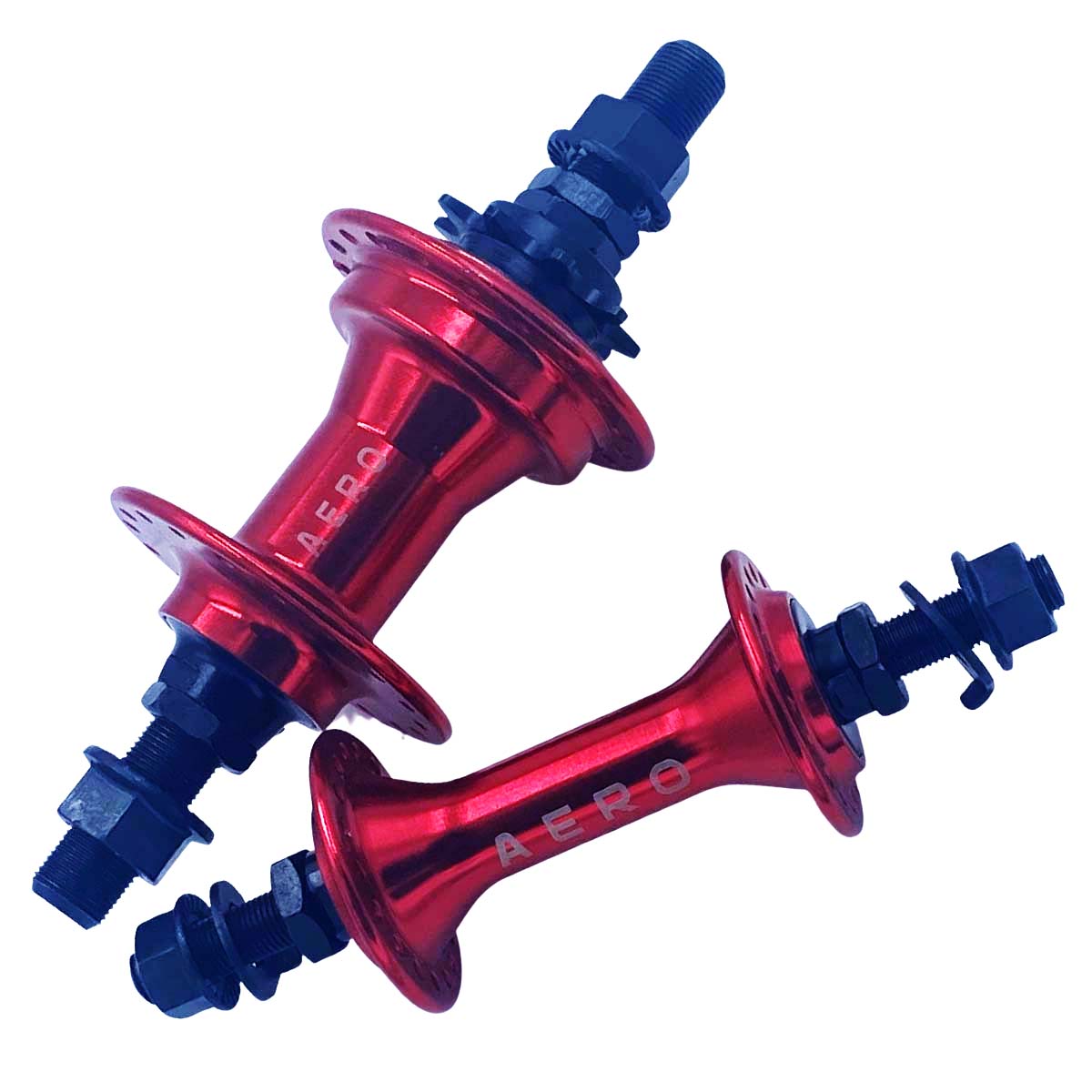 Par de Mazas Bmx Aerobmx Cassette Sellada 9 Dientes 36 Hoyos de aluminio