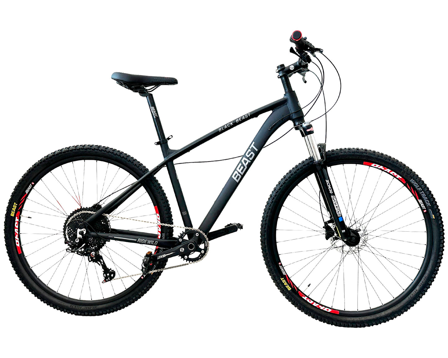 Bicicleta de montaña Beast Mtb R29 de aluminio Horquilla SrSuntour XCM-RL