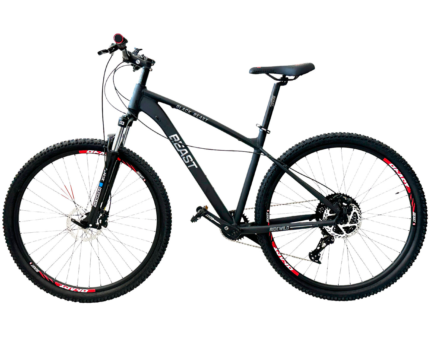 Bicicleta de montaña Beast Mtb R29 de aluminio Horquilla SrSuntour XCM-RL