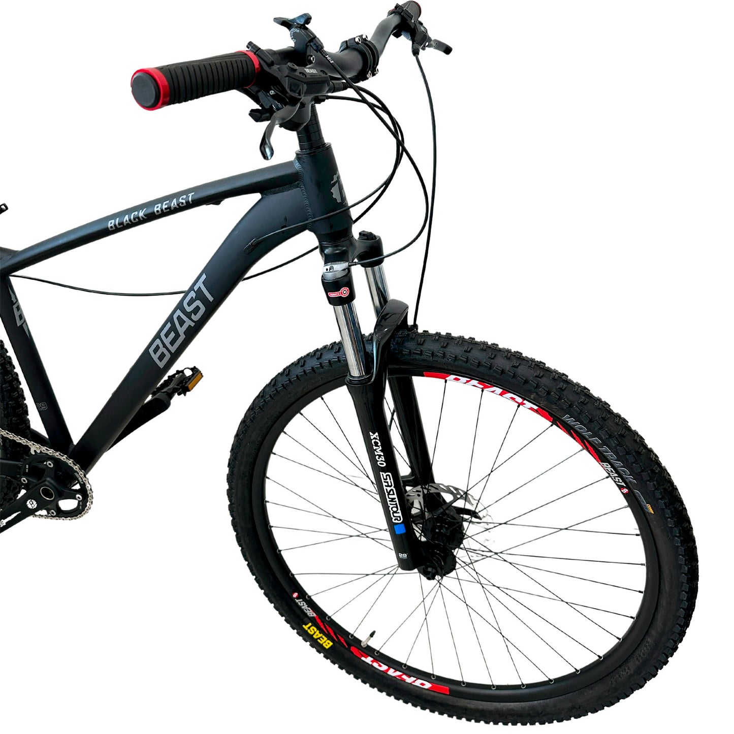 Bicicleta de montaña Beast Mtb R29 de aluminio Horquilla SrSuntour XCM-RL