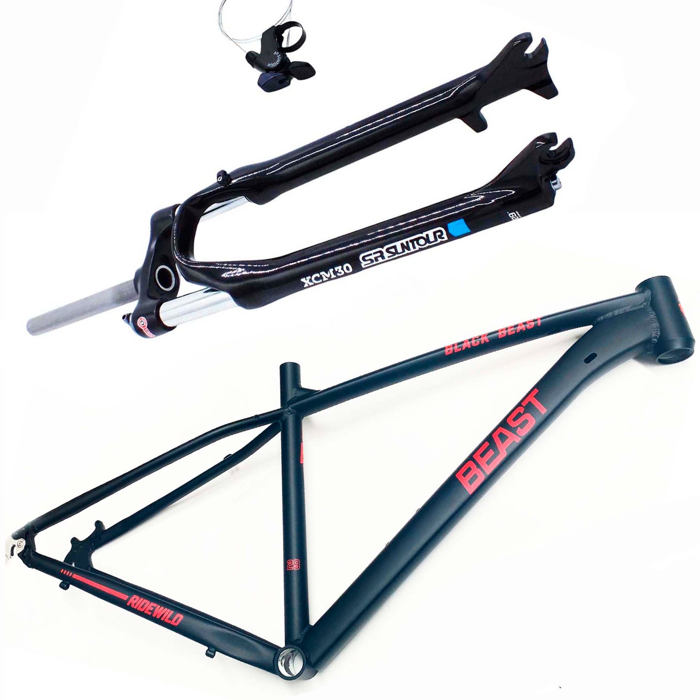 Cuadro R29 para bicicleta Bicicleta Beast Mtb de Aluminio Y Tijera Sr suntour Xcm