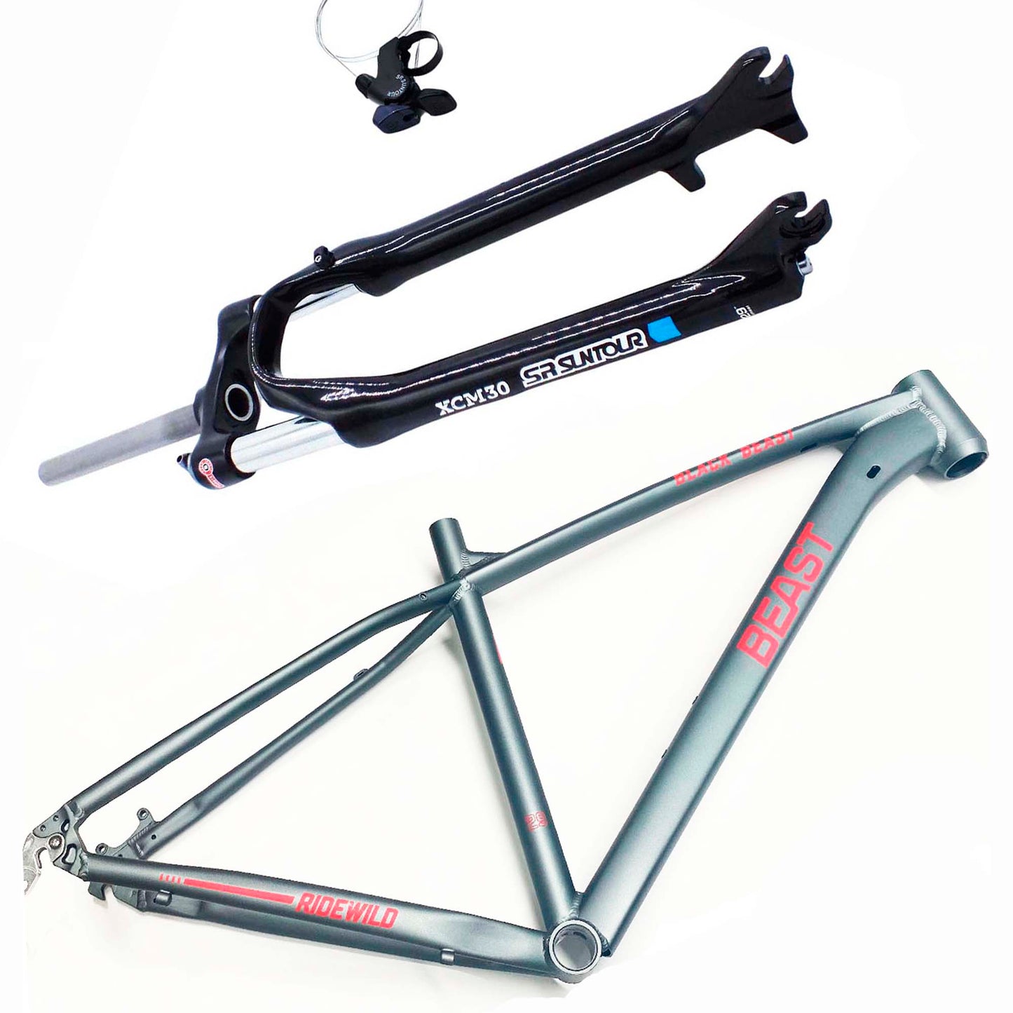 Cuadro R29 para bicicleta Bicicleta Beast Mtb de Aluminio Y Tijera Sr suntour Xcm
