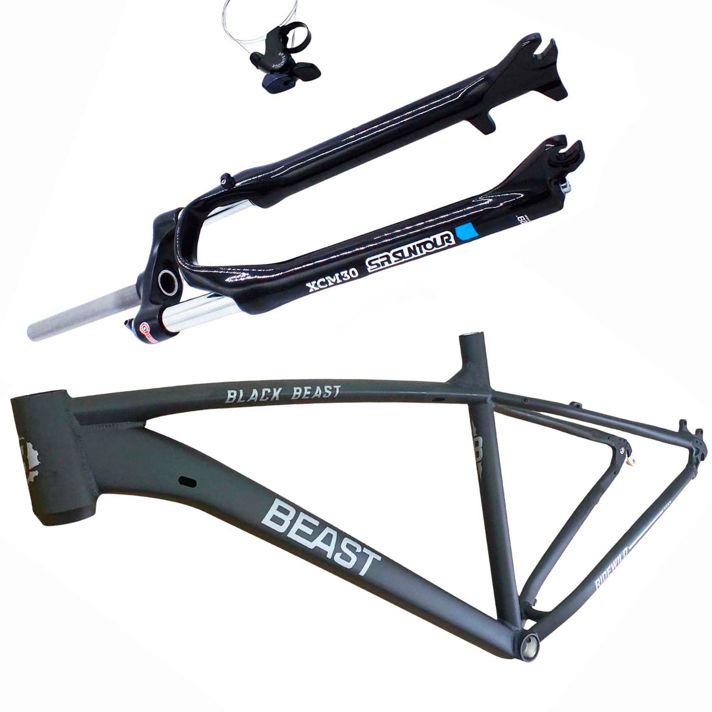 Cuadro R29 para bicicleta Bicicleta Beast Mtb de Aluminio Y Tijera Sr suntour Xcm