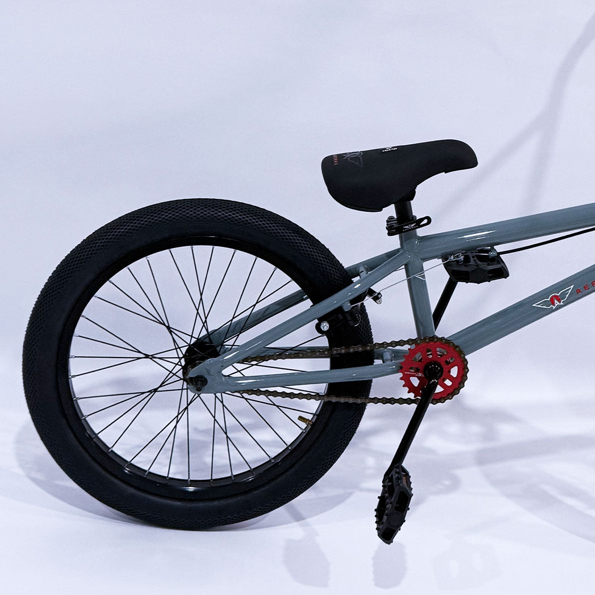 Bicicleta Bmx Aerobmx Volador Centro Americano Rodado 20 color gris
