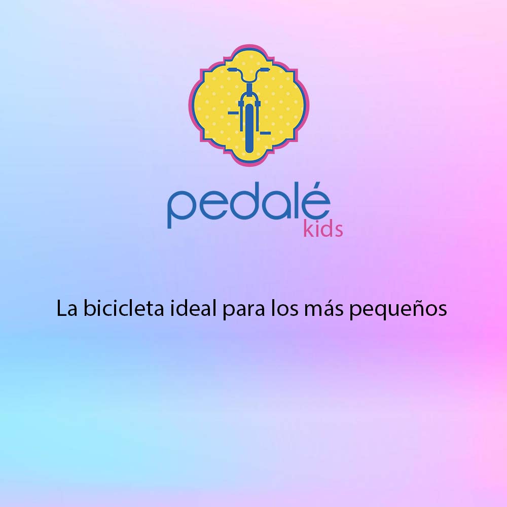 Bicicleta Infantil para Niña Rodado 16 Pedalé Bonbon Color Salmón