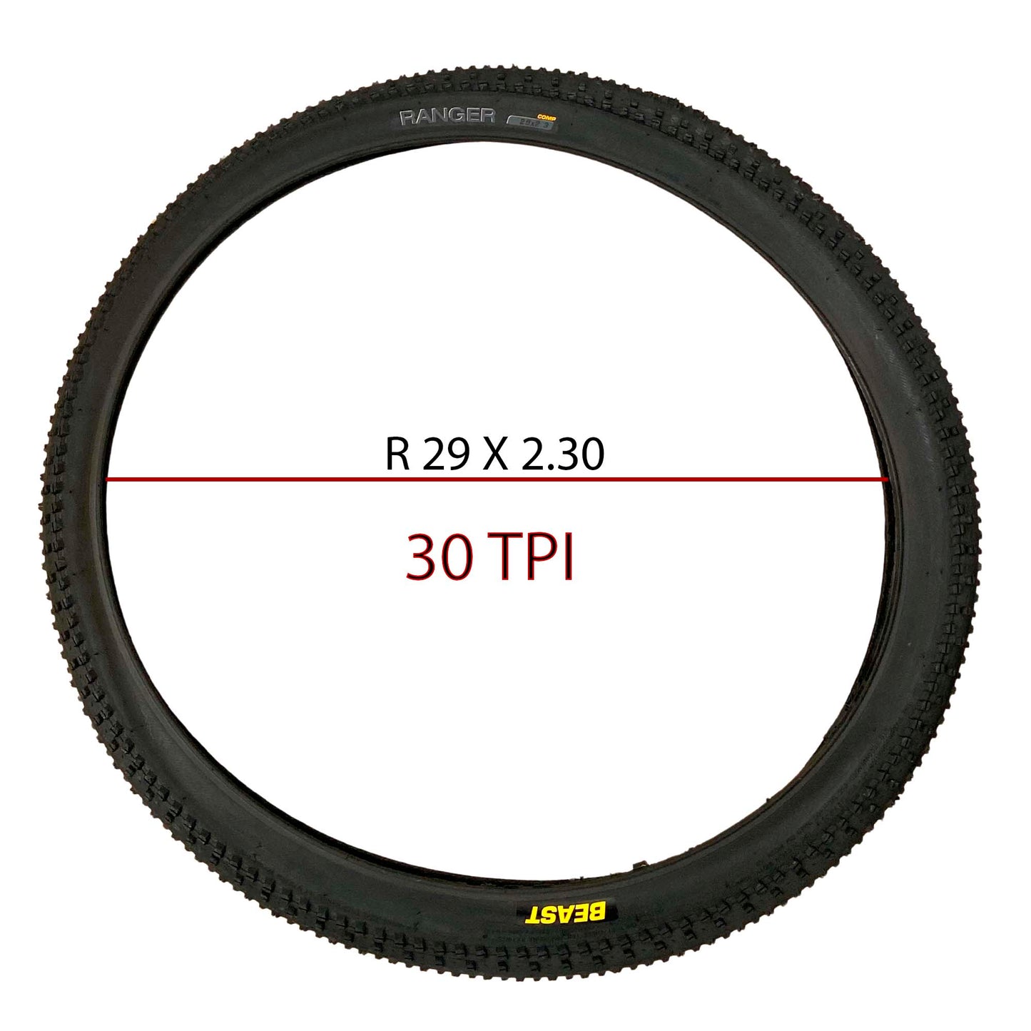 Llanta Bicicleta Montaña Mtb Rodada 29 X 2.30 Beast Ranger