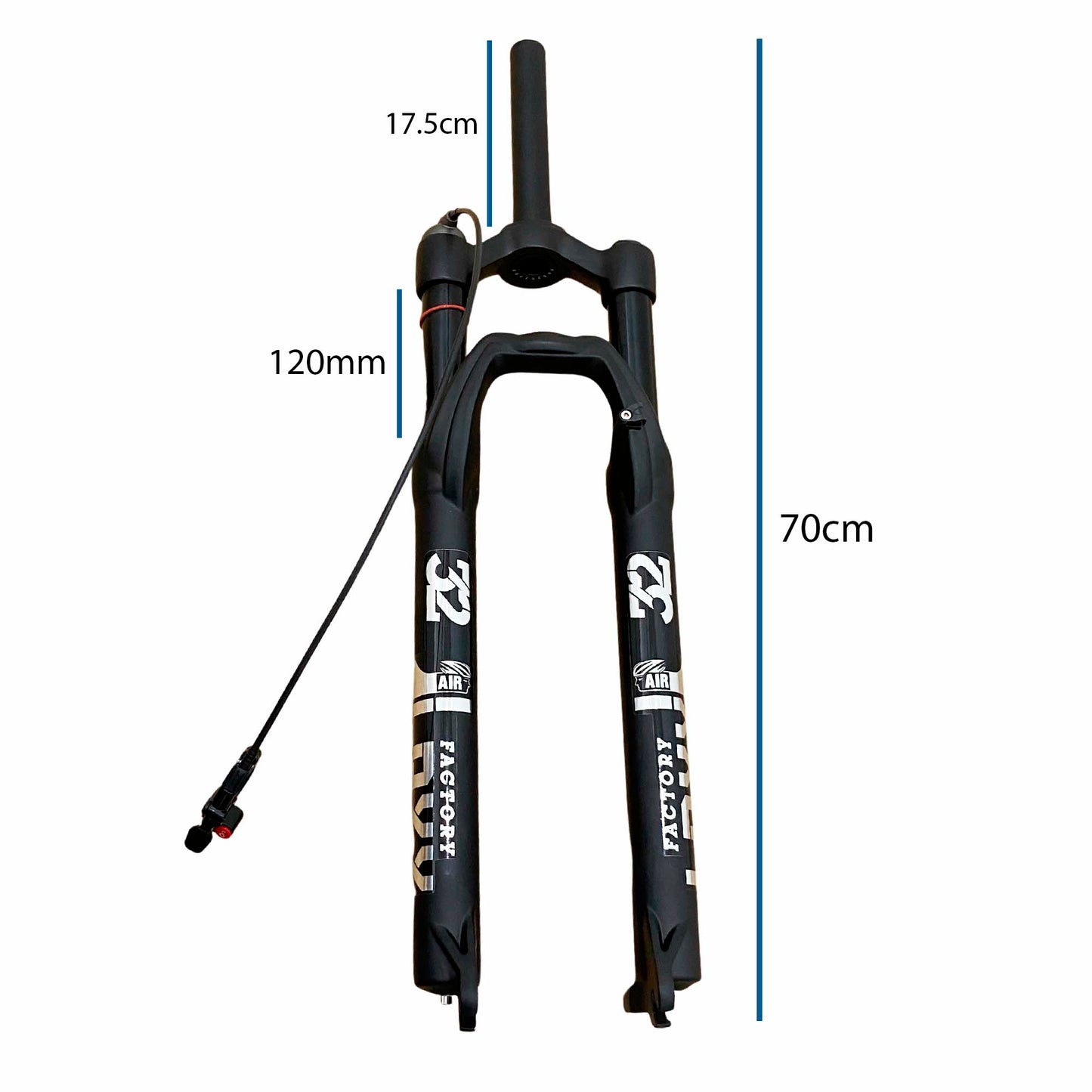 Tijera Suspensión Horquilla R29 De Aire Bloqueo Remoto 120mm