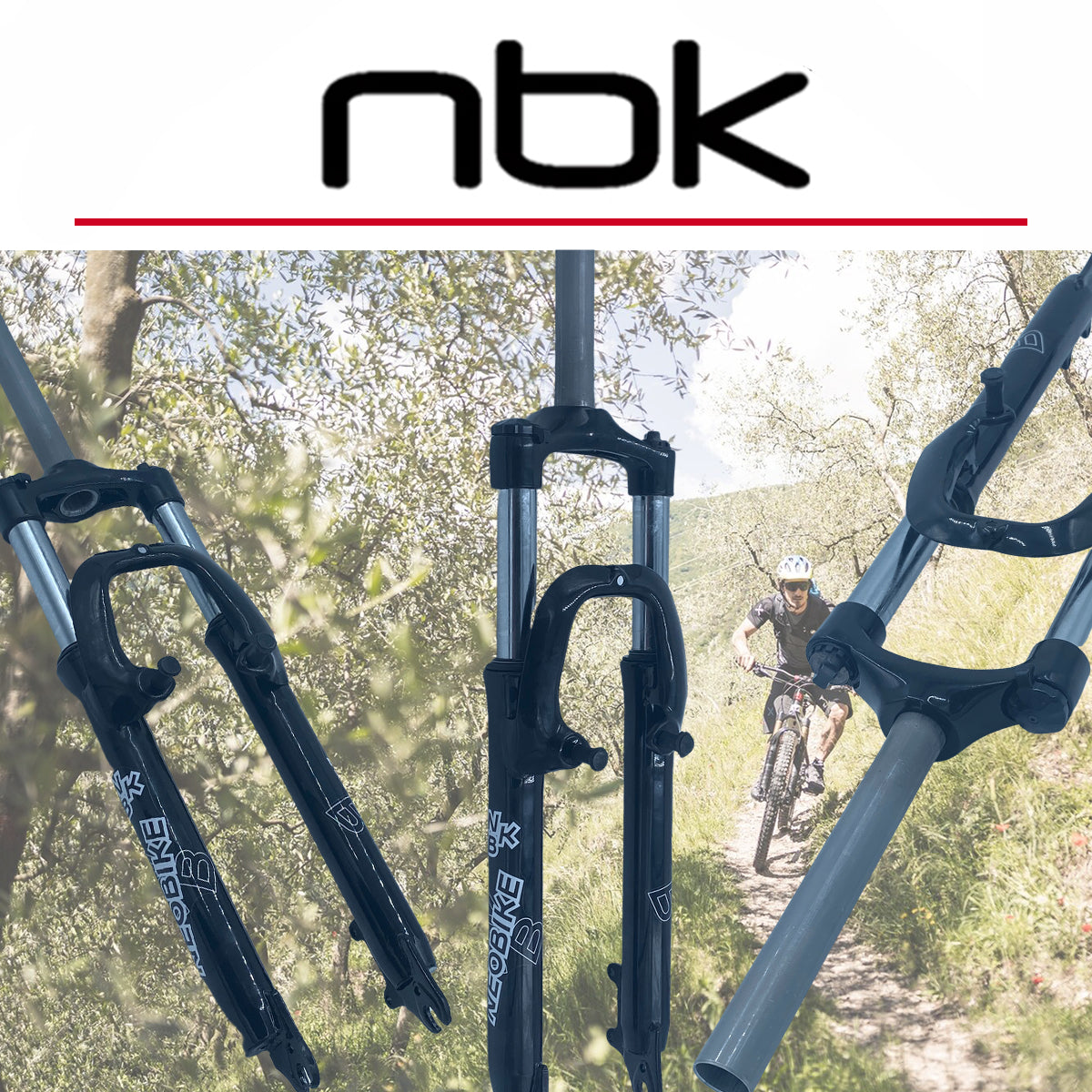 Suspensión Horquilla Nbk 29 Freno De Disco Y V Brake
