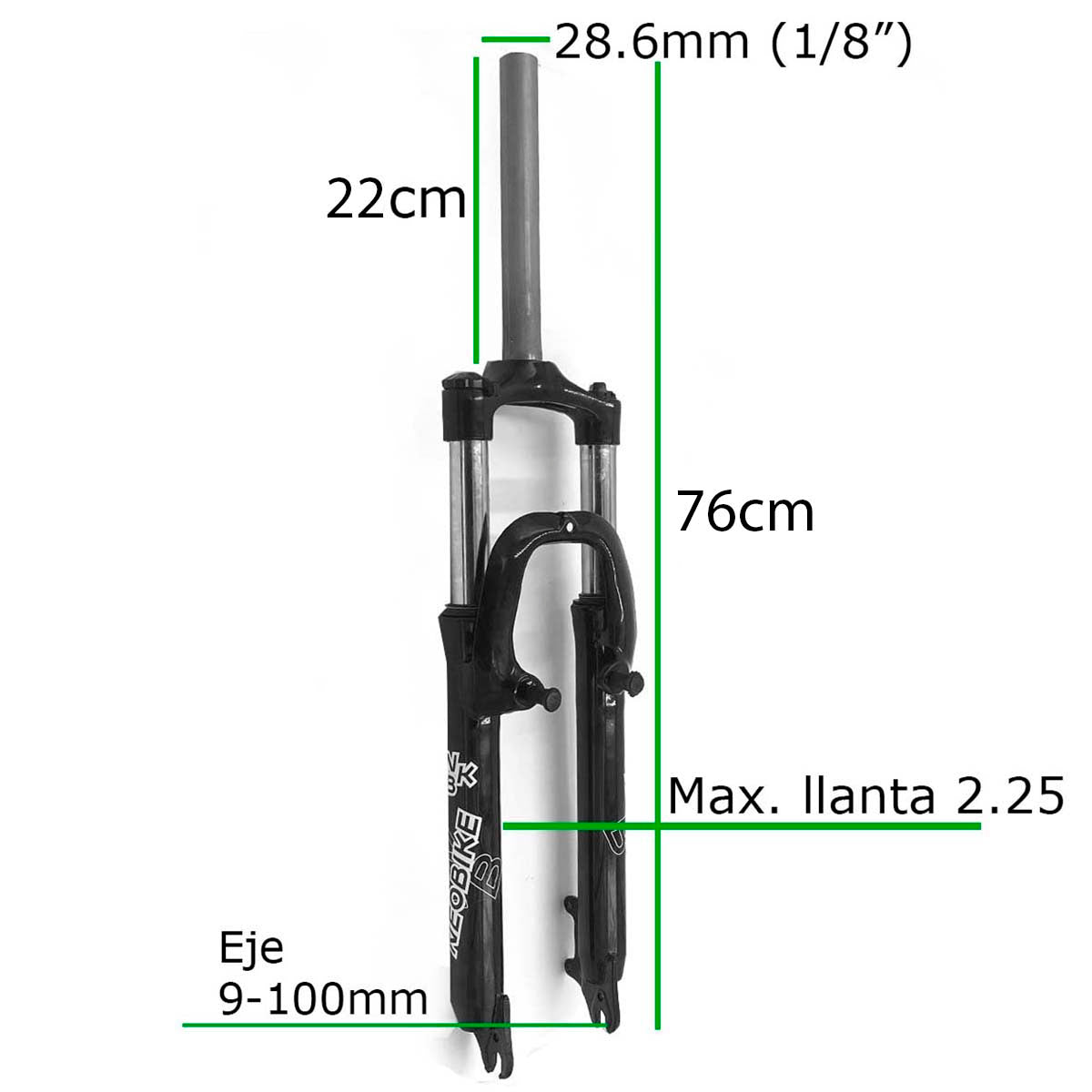 Suspensión Horquilla Nbk 29 Freno De Disco Y V Brake