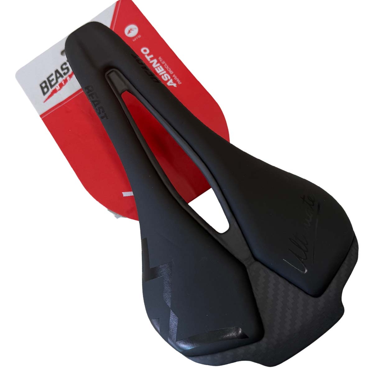 ASIENTO BICICLETA MTB BEAST WOLF CARBONO