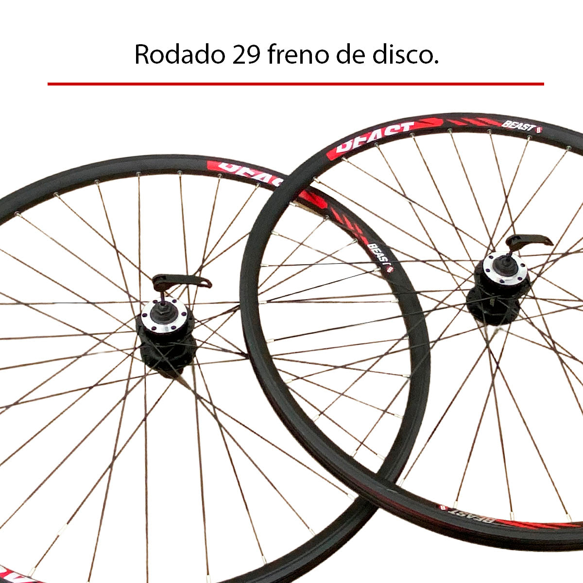 Rines Bicicleta 29 Mtb De Aluminio Freno De Disco 32h Par