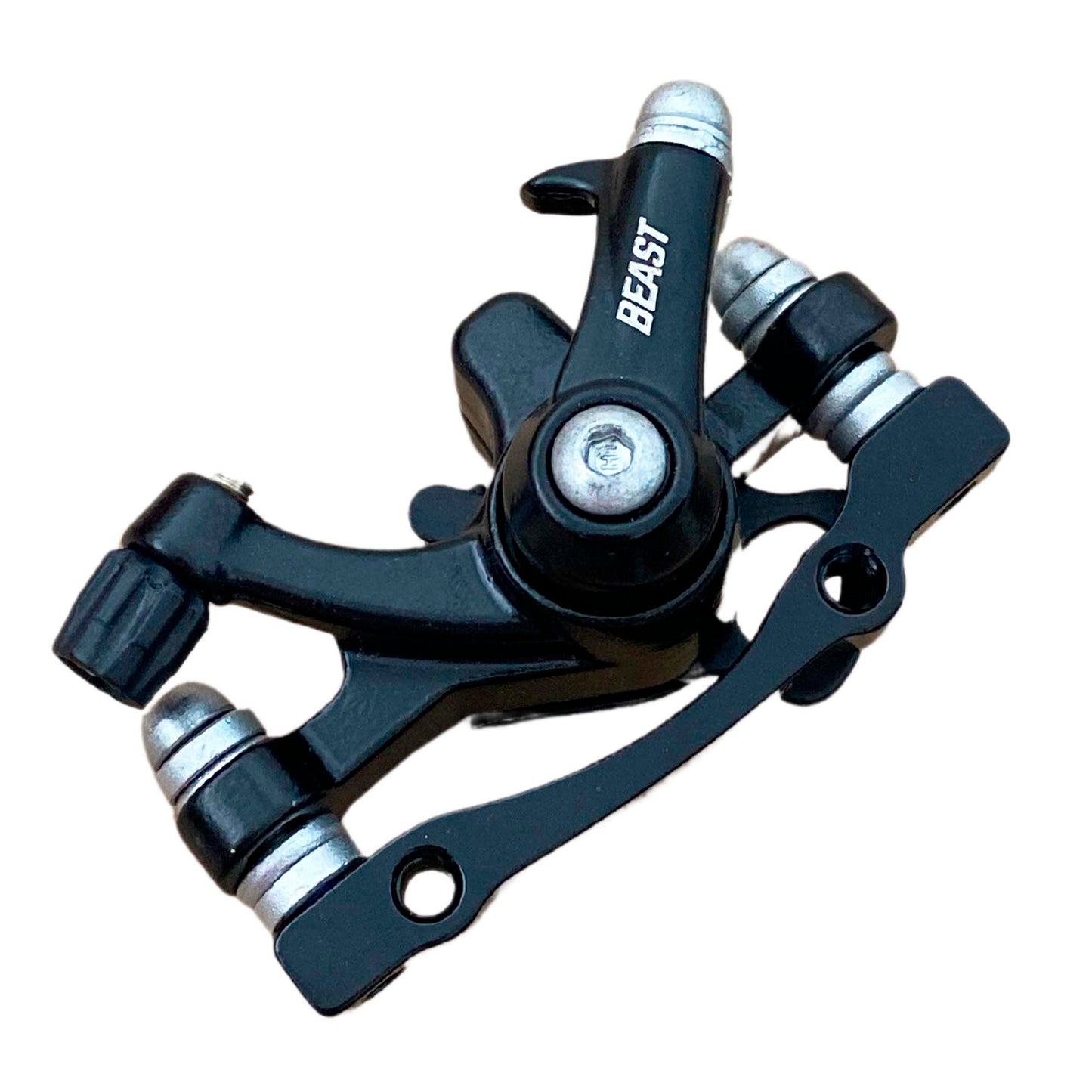 Caliper Y Rotor Freno De Disco Mecánico Delantero Beast 160mm