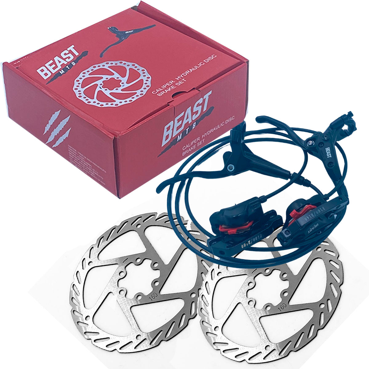 Frenos De Disco Hidraulicos Bicicleta Montaña Beast 160mm