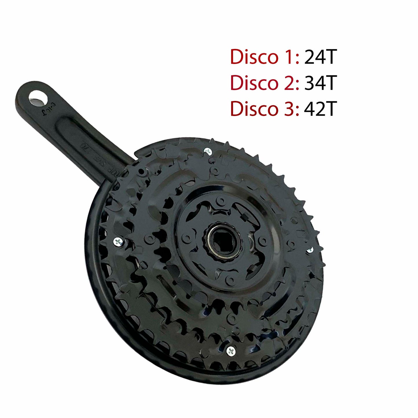 Multiplicación Bicicleta Mtb Beast 6/7/8 Pasos 24/34/42d