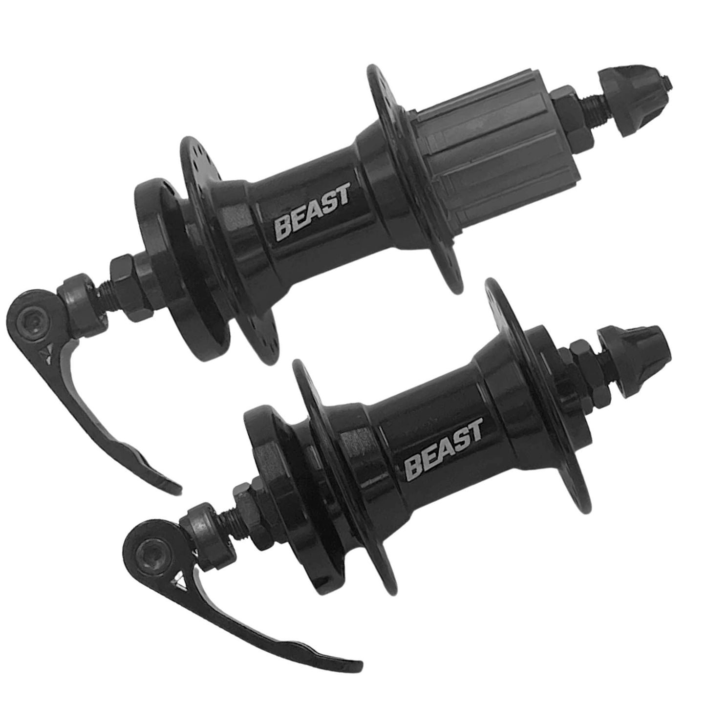 Juego de Mazas para Cassette Freno De Disco Beast Mtb Selladas 8/9/10 pasos 6 tornillos 32 Hoyos