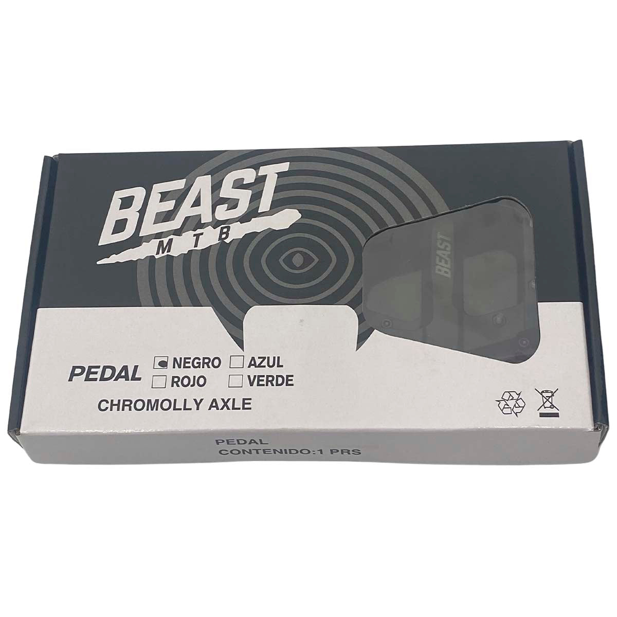 Pedales para bicicleta Beast Mtb Kodiak Chromolly 9/16