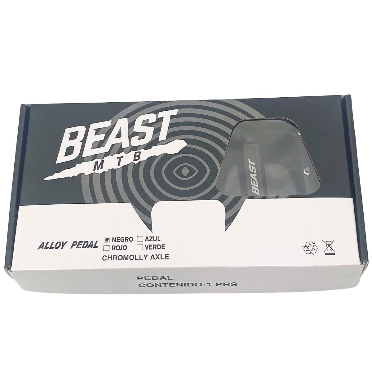 Pedales para bicicleta Beast Mtb Lynx Aluminio 9/16