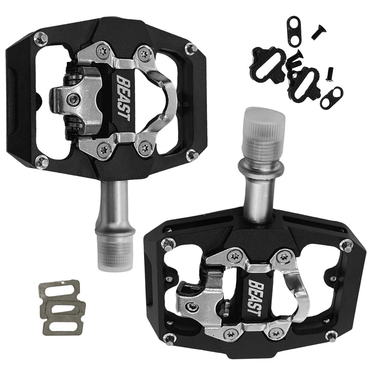 Pedales Para Bicicleta De Montaña Mtb Plataforma Beast Mtb