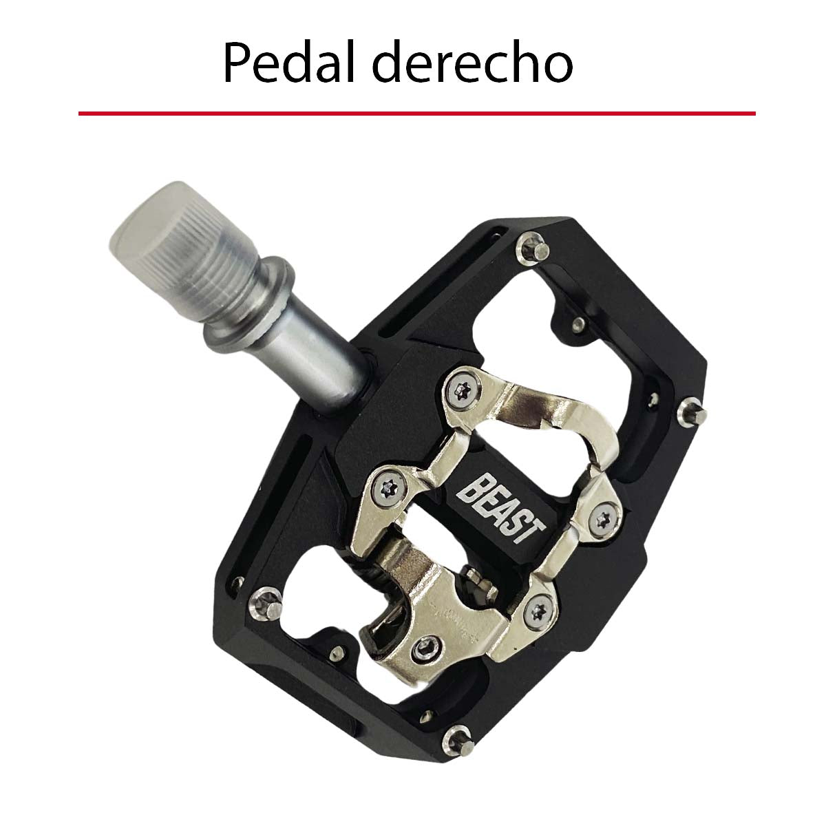 Pedales Para Bicicleta De Montaña Mtb Plataforma Beast Mtb