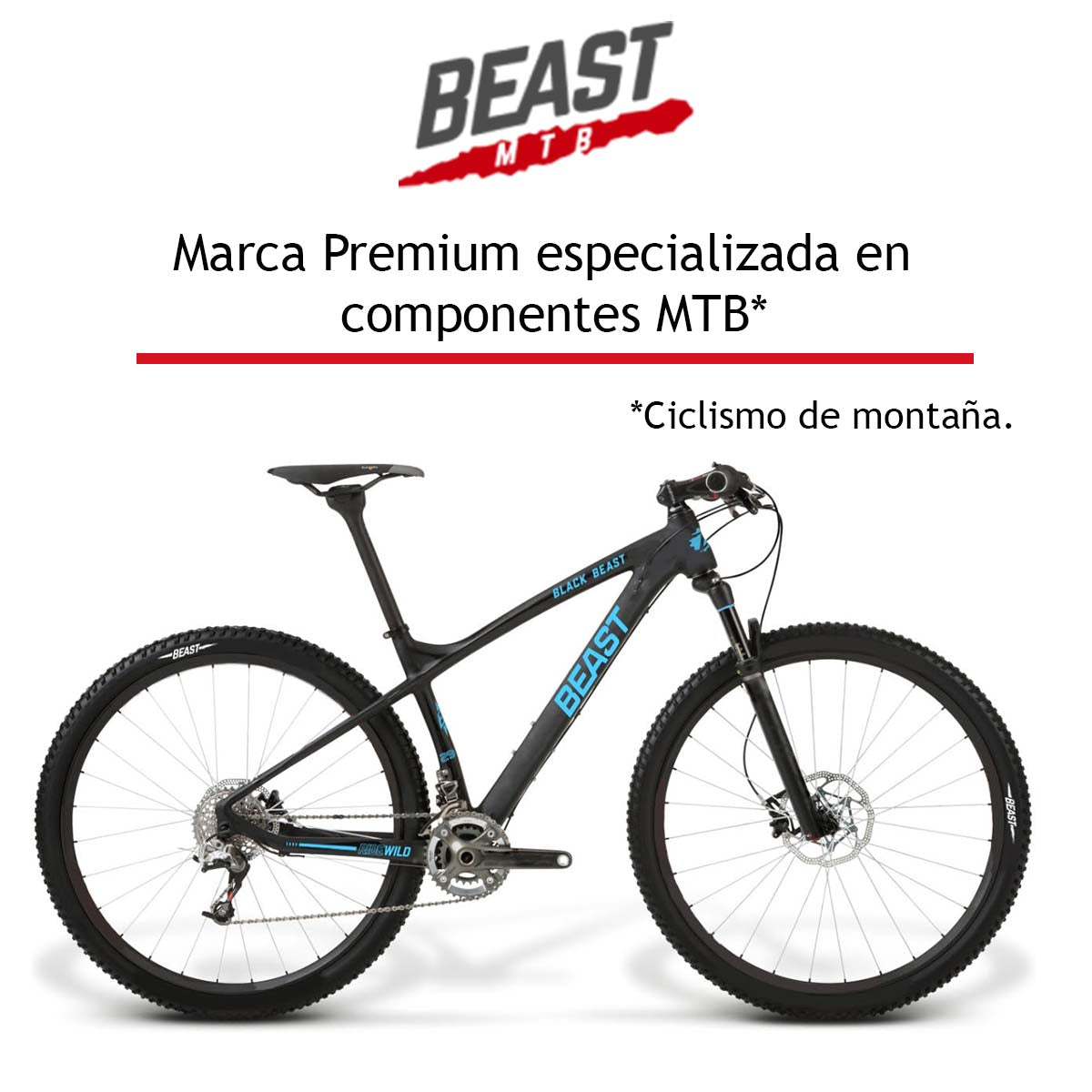 Juego de Mazas para Cassette Freno De Disco Beast Mtb Selladas 8/9/10 pasos 6 tornillos 36 Hoyos