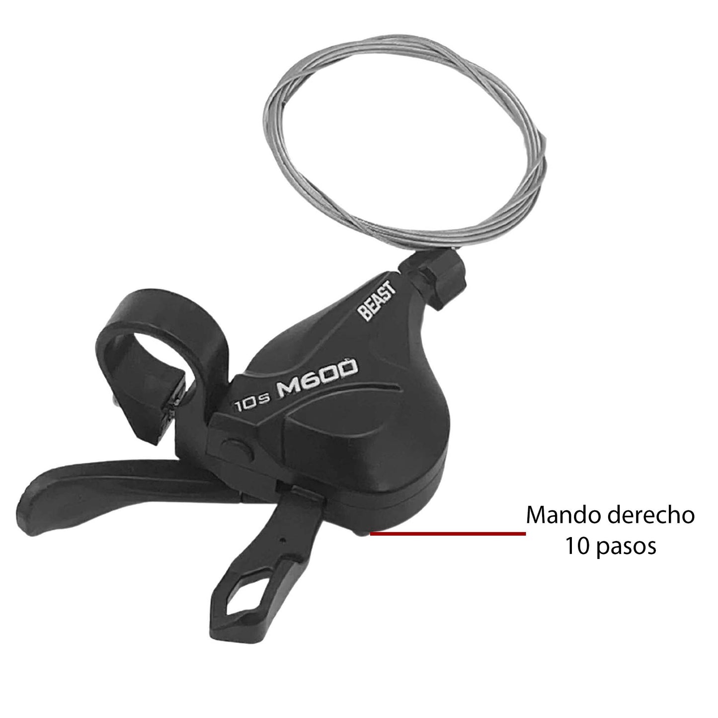 Palanca mando de cambio derecha 10 Pasos Beast Mtb