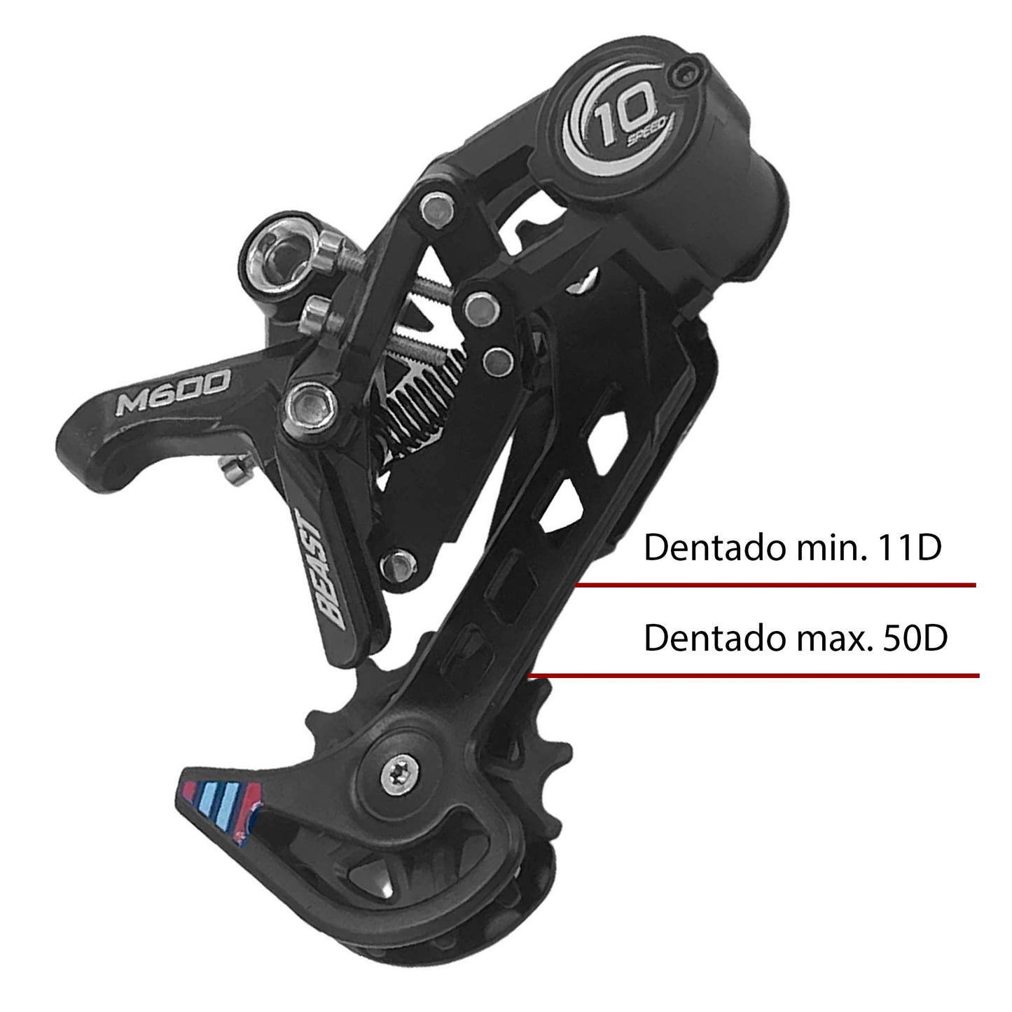 Cambio trasero para bicicleta Beast Mtb 10 Pasos