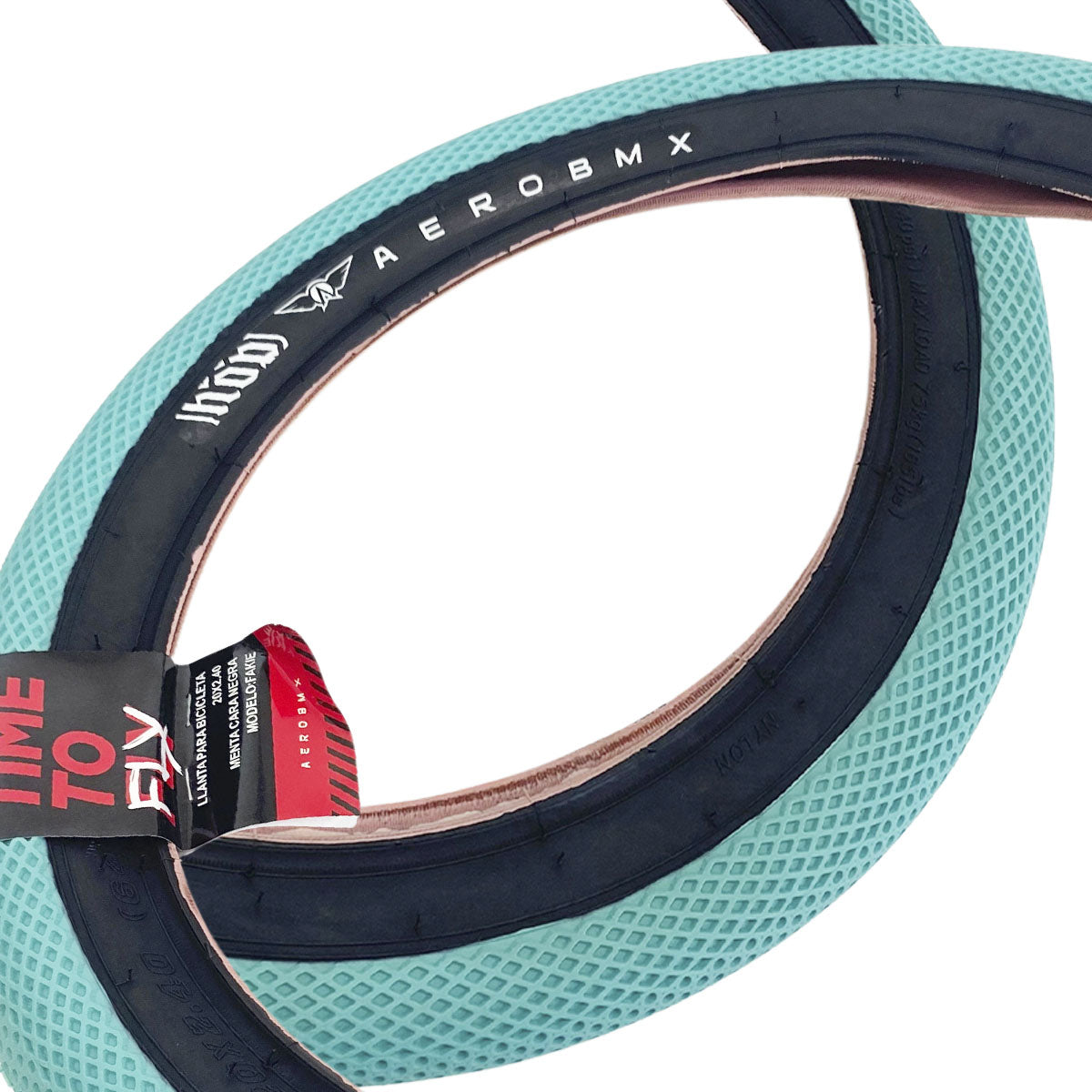 Llanta 20 X 2.40 Bicicleta Bmx Aerobmx Fakie Pastel