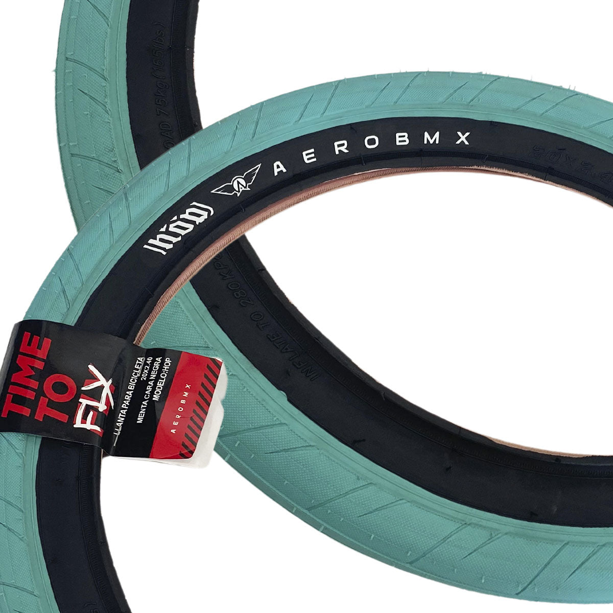 Llanta 20 X 2.40 Bicicleta Bmx Aerobmx Hop Pastel