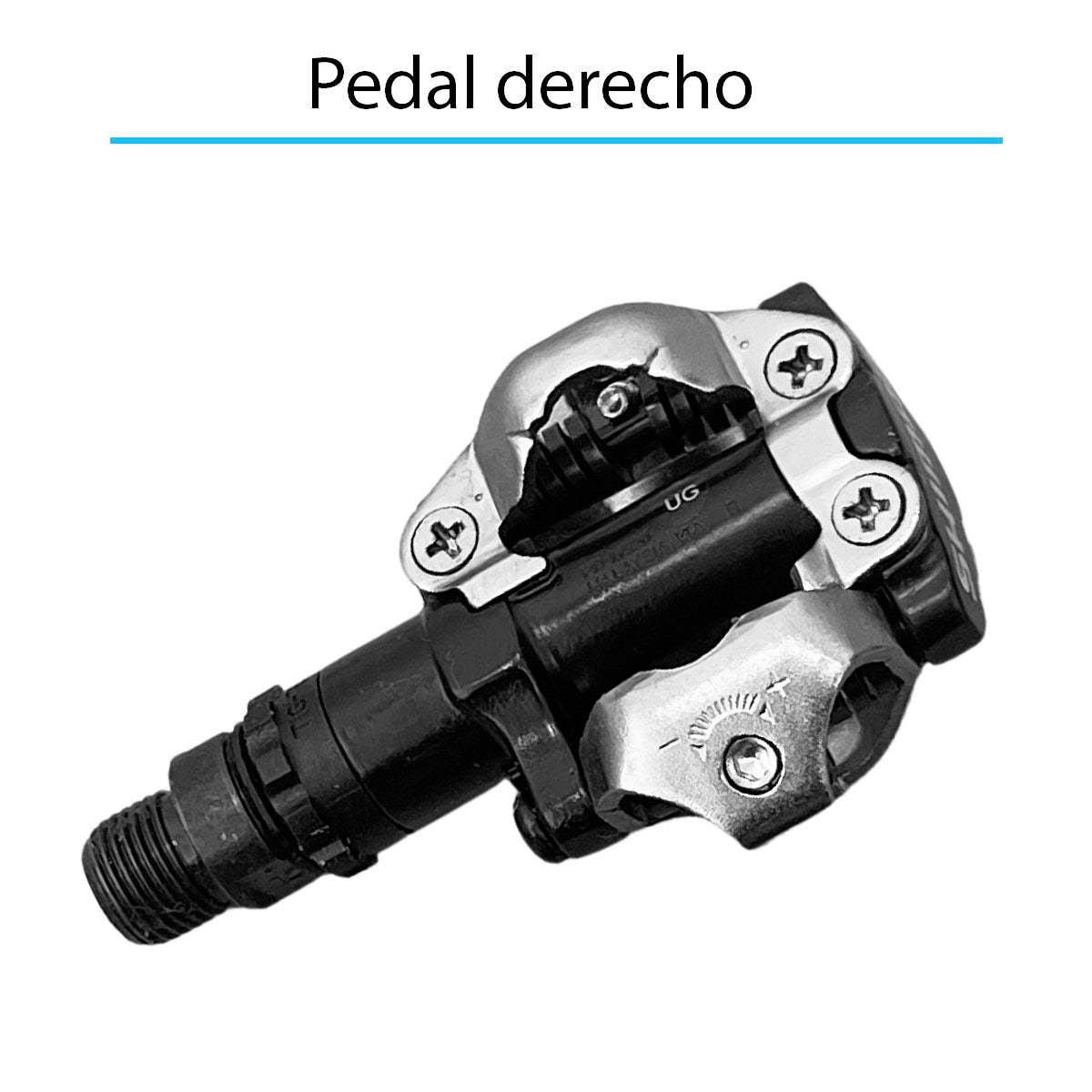 Pedales Para Bicicleta Mtb Shimano Deore Contacto Calas Pd-m520