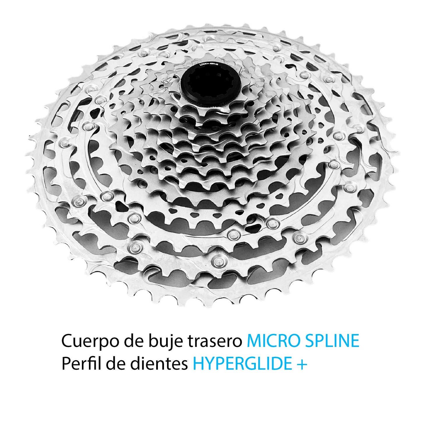 Cassette Sprocket Shimano Deore Cs-M6100 10-51d 12 Pasos Mtb