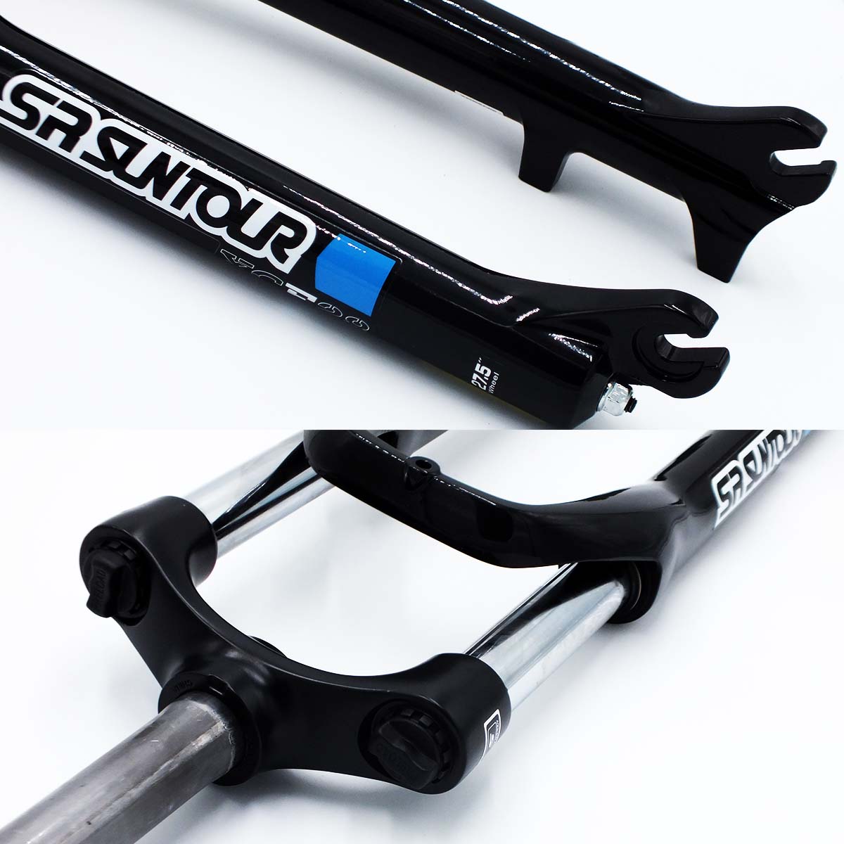 Suspension horquilla 27.5 sr suntour xcefreno disco regulable