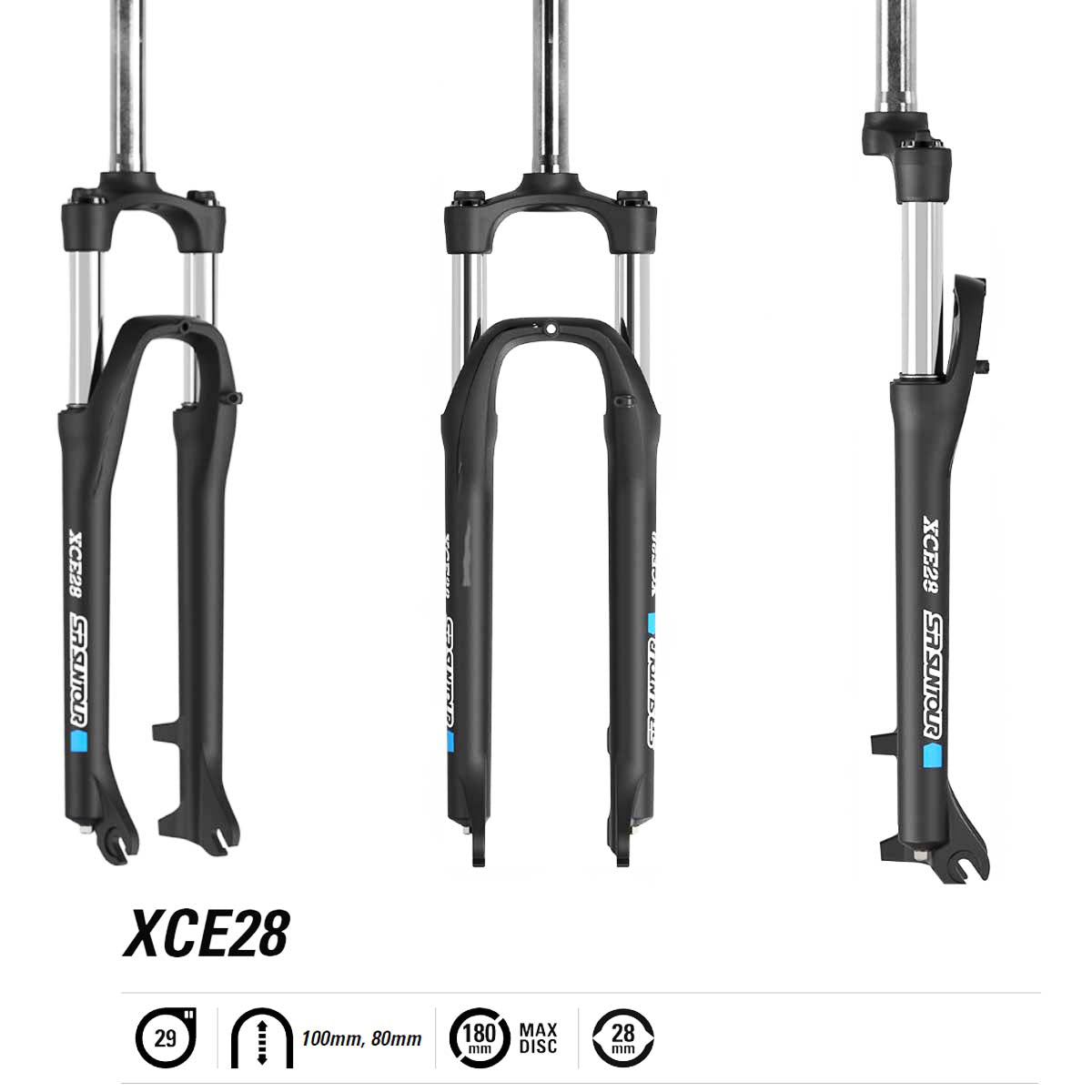 Suspension horquilla sr suntour xce 29 disco regulable