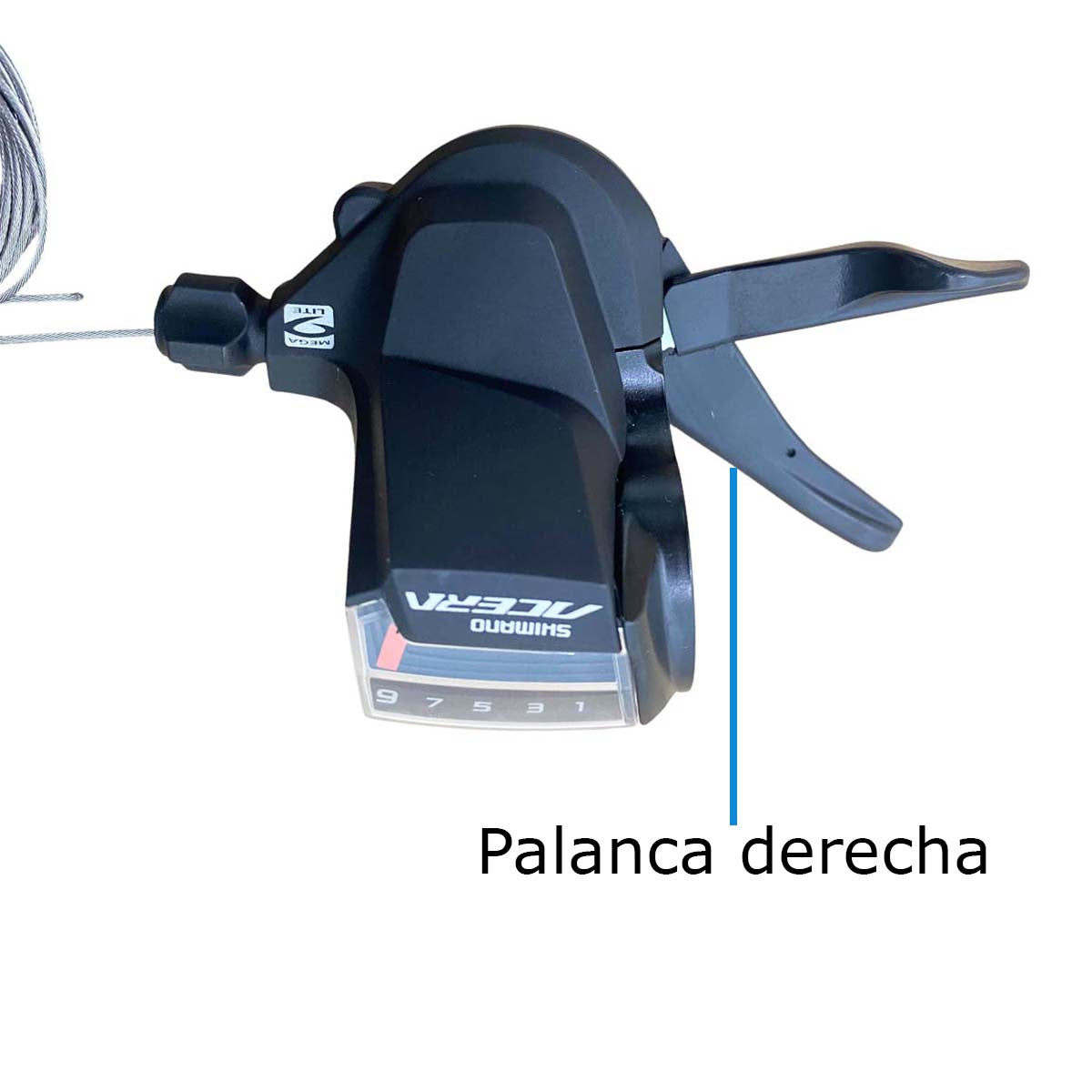 Palancas De Cambio Shifter Shimano Acera Slm3000 2x9 Pasos