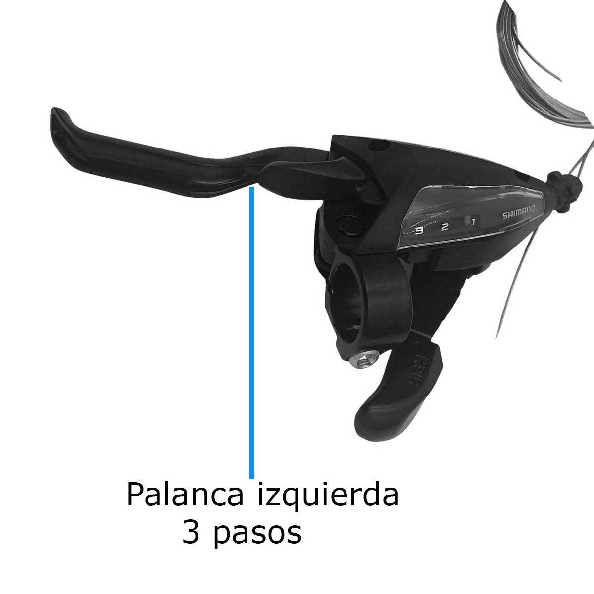 Palancas De Freno/cambios Shimano Acera St-ef500 24 Velocidades 3x8