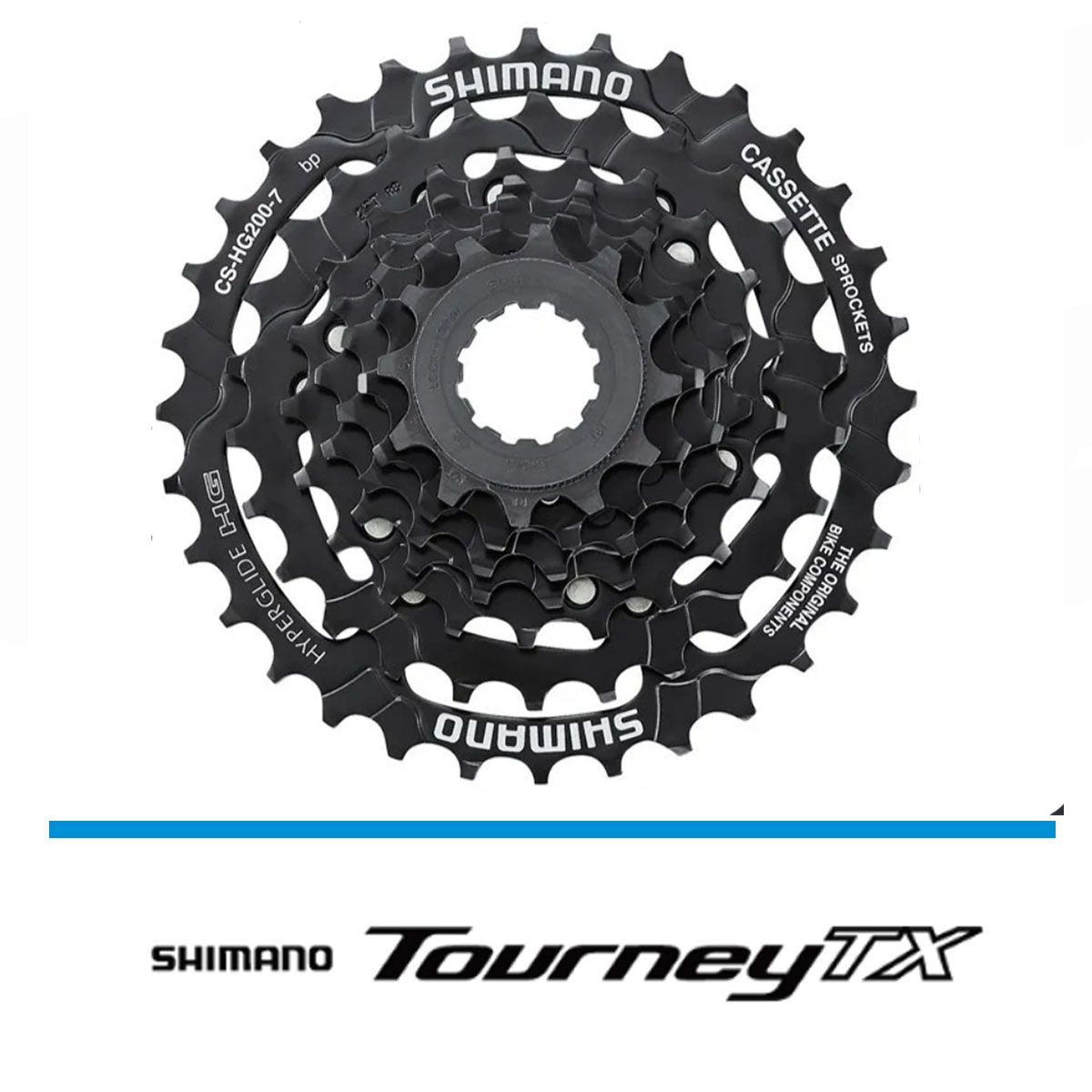 Cassette Sprocket Shimano Tourney cs-hg200 7pasos 12-28d Mtb