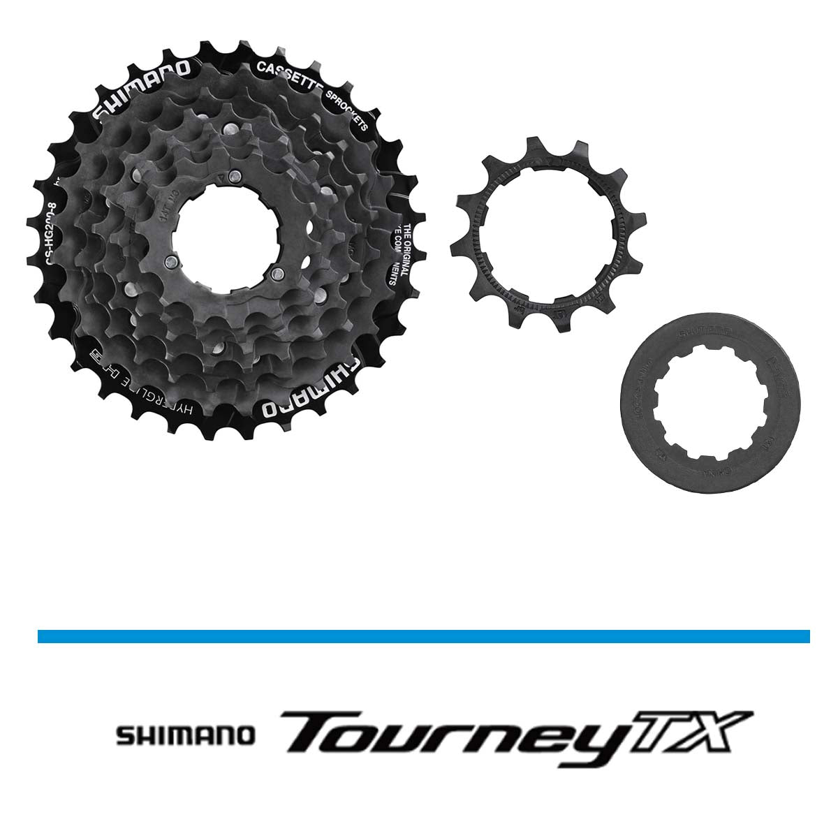 Cassette Sprocket Shimano Tourney cs-hg200 8 pasos 12-32d Mtb