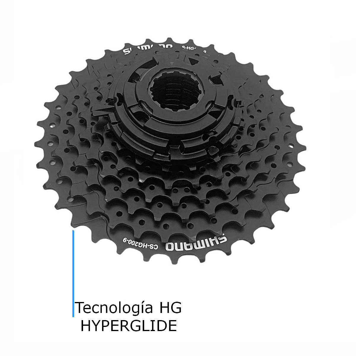 Cassette Sprocket Mtb Shimano Alivio cs-hG200 9pasos 11-34d