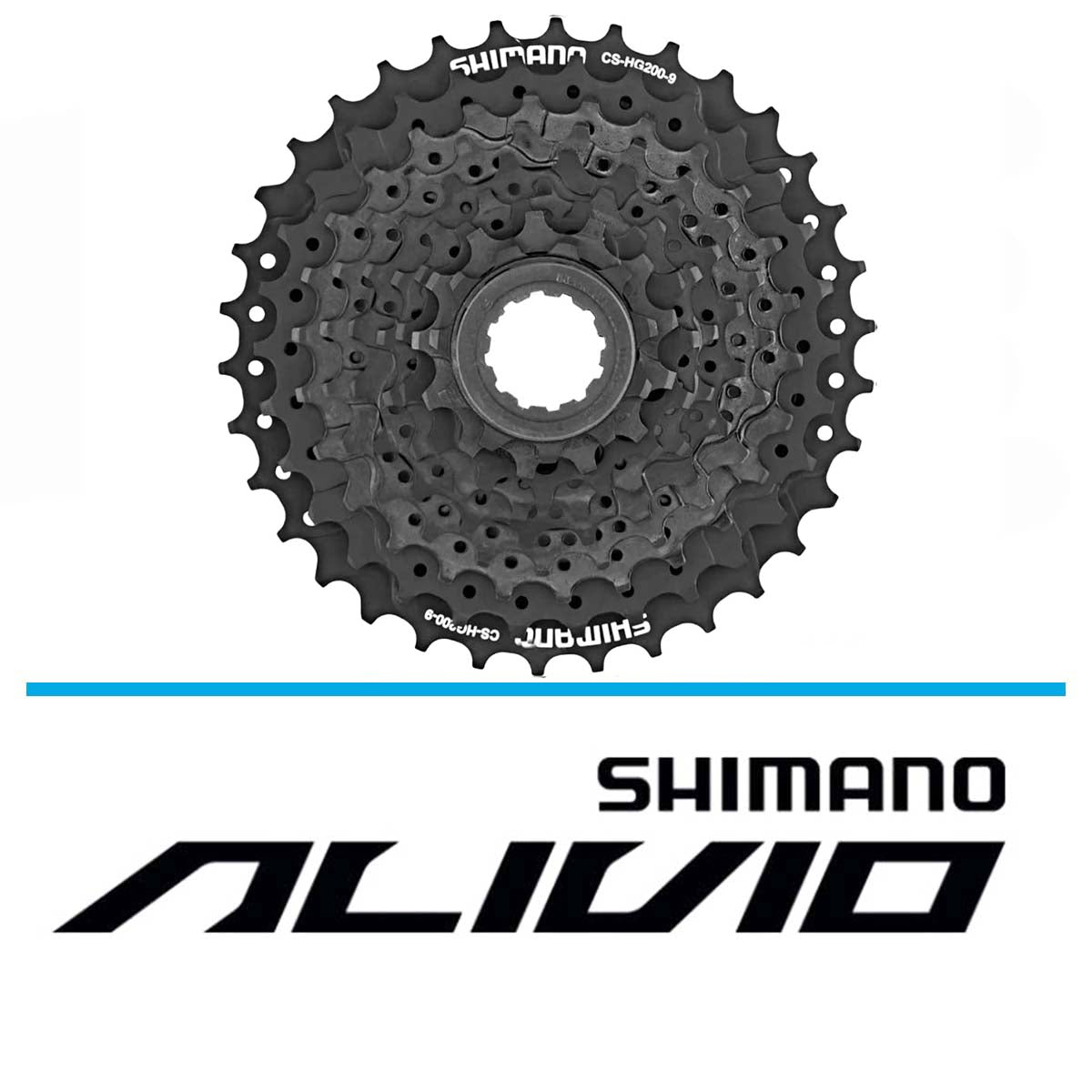 Cassette Sprocket Mtb Shimano Alivio cs-hG200 9pasos 11-34d