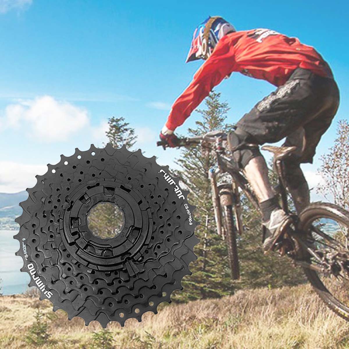 Cassette Sprocket Mtb Shimano Alivio cs-hG200 9pasos 11-34d