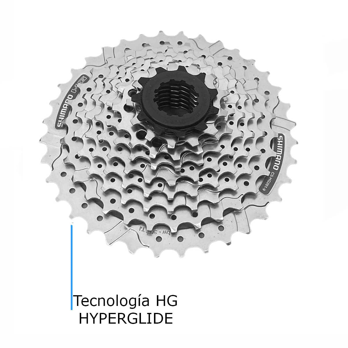 Cassette Sprocket Mtb Shimano Alivio cs-hG201 9pasos 11-36d