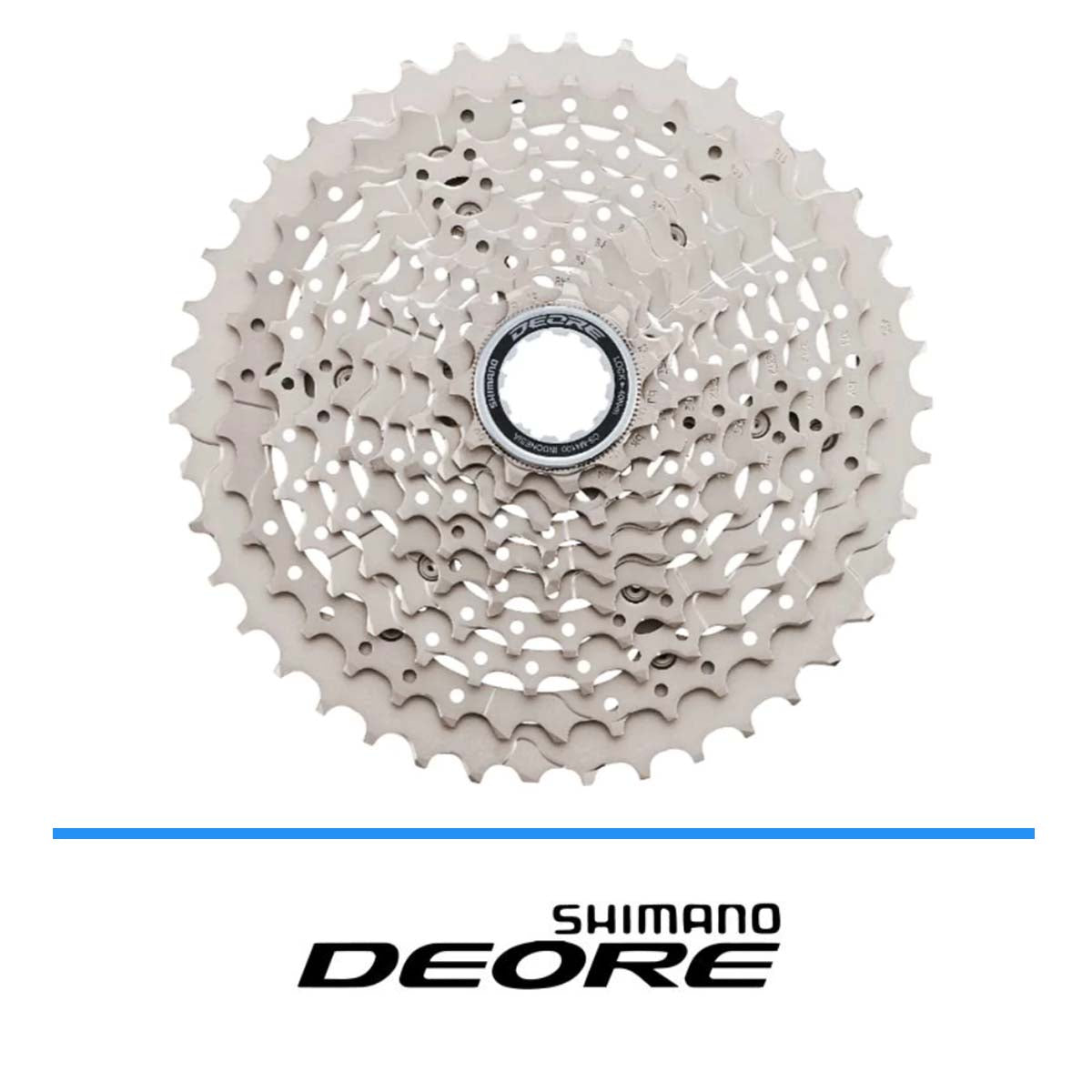 Cassette Sprocket Shimano Deore Cs-M4100 10 Pasos 11-42