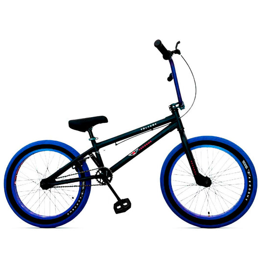 Bicicleta Bmx Aerobmx Volador Centro Americano Rodado 20 color negro-azul
