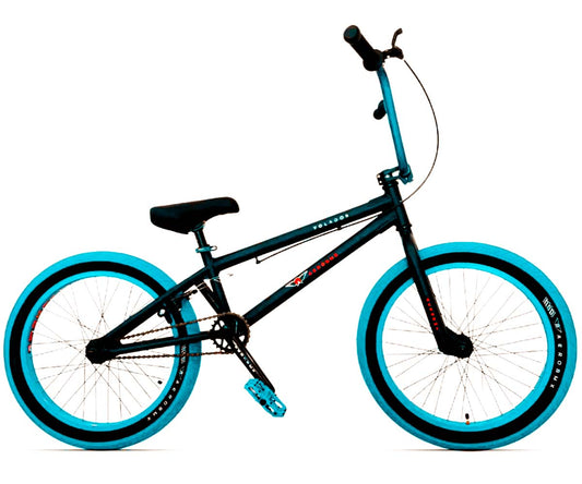 Bicicleta Bmx Aerobmx R20 Centro Mid Volador Pro Maza 14mm Pivotal Negro-menta