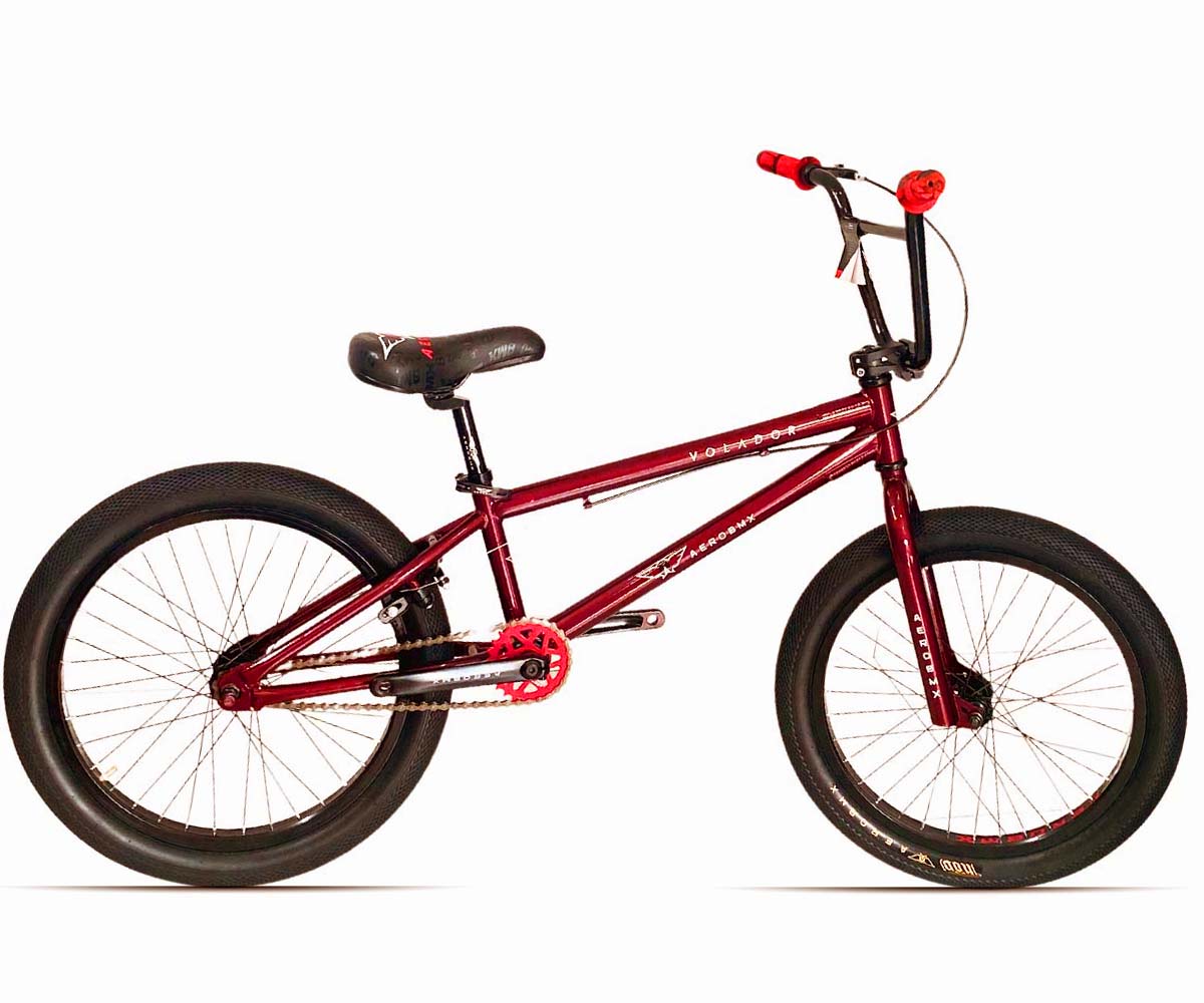 Bicicleta Bmx Aerobmx R20 Centro Mid Volador Roja