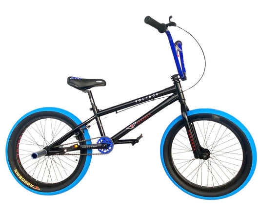 Bicicleta Bmx Aerobmx R20 Centro Mid Volador Negro-Azul