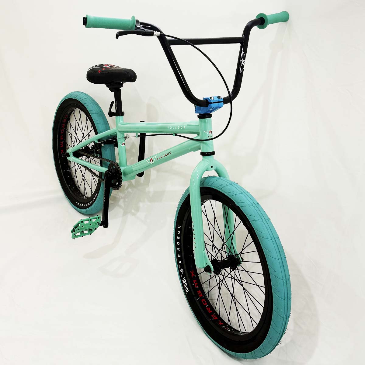 Bicicleta BMX Aerobmx Volador Centro Americano versión Pro Rodado 20 color menta