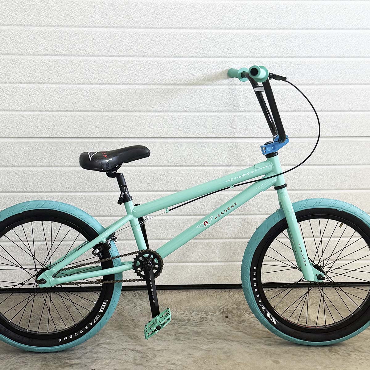 Bicicleta BMX Aerobmx Volador Centro Americano versión Pro Rodado 20 color menta