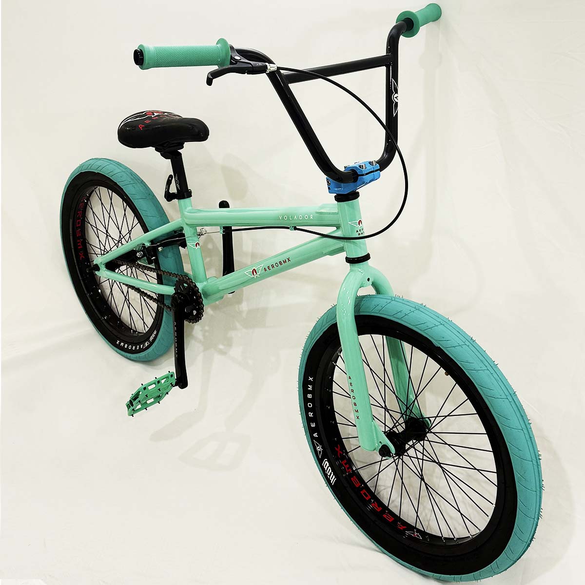 Bicicleta BMX Aerobmx Volador Centro Americano versión Pro Rodado 20 color menta