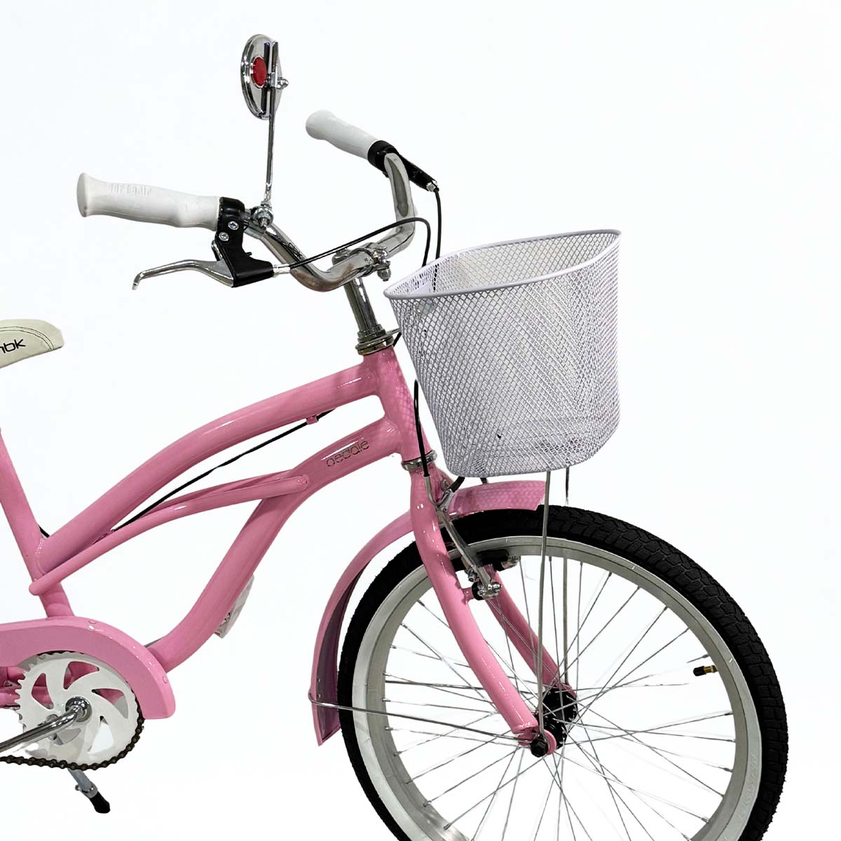 Bicicleta Infantil para Niña Rodado 20 Pedalé Modelo Classic Color Rosita con canasta